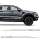 Par De Faixas Laterais Para Ford Ranger Fx4 2023 Listras