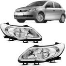 Par de farol gol g5 2009 10 11 2012 foco duplo cromado Par de farol gol g5 2009 10 11 2012 foco duplo cromado