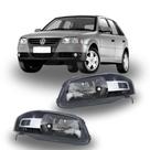 Par de Farol Máscara Negra Gol G4 2005 até 2014