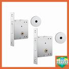 Par de Fechadura Tetra Chave Auxiliar Inox 1002 40mm STAM