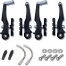 Par De Freio V-brake Alumínio Para Bicicleta Bike Mtb Gta