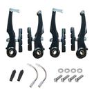 Par de Freio V-Brake em Alumínio Preto Completo para Bicicleta Par de Freio V-Brake em Alumínio Preto Completo para Bicicleta
