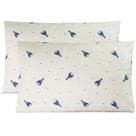 Par de Fronhas Com Abas Estampadas 50cmX70cm