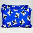 Par de Fronhas Malha Mickey Vintage Azul - Colloda