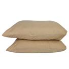 Par de Fronhas Micro Percal 400 Fios com Toque de Pêssego 50x70cm Cores Lisas Par de Fronhas Micro Percal 400 Fios com Toque de Pêssego 50x70cm Cores Lisas