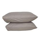 Par de Fronhas Micro Percal 400 Fios com Toque de Pêssego 50x70cm Cores Lisas Par de Fronhas Micro Percal 400 Fios com Toque de Pêssego 50x70cm Cores Lisas