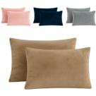 Par De Fronhas Plush Soft Para Travesseiros 70x50 Macio