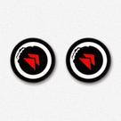 Par de Grip borracha Protetora de Silicone para Analógicos de Controles de PS5/PS4/Xbox Series/One/360