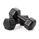 Par de halteres 8kg emborrachados dumbbell sextavados para academia e fitness, ideais para treino de força, musculação, cross training profissional Par de halteres 8kg emborrachados dumbbell sextavados para academia e fitness, ideais para treino de força, musculação, cross training profissional