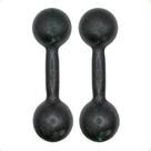 Par de Halteres de Ferro Fundido Pintado - 3 Kg