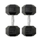 Par de Halteres Dumbell Sextavado Ahead Sports AS2102 20kg