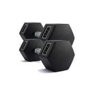 Par de Halteres Dumbell Sextavado Ahead Sports AS2102 25kg