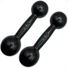 Par de Halteres Revestidos 3 Kg - Preto Par de Halteres Revestidos 3 Kg - Preto