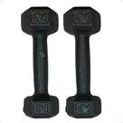 Par de Halteres Sextavado - 2 Kg