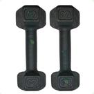 Par de Halteres Sextavado - 3 Kg