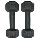 Par de Halteres Sextavado - 4 Kg