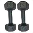 Par de Halteres Sextavado - 5 Kg Par de Halteres Sextavado - 5 Kg