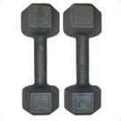 Par de Halteres Sextavado - 7 Kg Par de Halteres Sextavado - 7 Kg