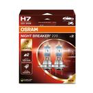 Par De Lâmpada Osram Night Breaker 220 H7 55w 12v