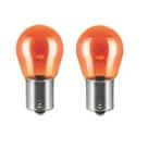 Par de Lâmpadas 1 Polo 1056 BAU15s 21W 12V PY21W Âmbar IX35 HB20 I30 Creta Santa Fé Peugeot 206 207 307 408 Hoggar Palio Punto Argo Cronos Siena