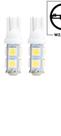 Par de lampadas em led tipo t10 12v com 9 leds grande