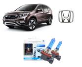 Par de Lampadas Halogenas Super Branca para Farol Baixo H11 com 8500K para Honda Crv Ano 2012 a 2020