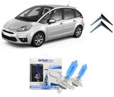 Par de Lampadas Halogenas Super Branca para Farol Baixo H7 para Citroen C4 Grand Picasso Todos