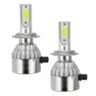 Par De Lâmpadas Ultra Led 72w Bivolt Com Reator H7 Branca