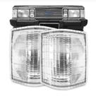Par de Lanterna dianteira Opala 80 a 89 Cristal