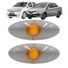 Par de Lanterna Pisca Lateral Paralama Toyota Etios Etios Sedan Sem Soquete