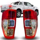 Par de Lanterna Traseira Freio Ford Ranger Ano 2012 A 2023 Farol Chevrolet GM Camionete dois lados