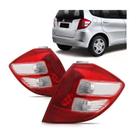 Par de lanterna traseira Honda new fit de 2009 a 2014
