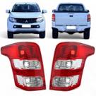 Par De Lanterna Traseira Mitsubishi L200 Triton 2017 2018 2019 2020 2021 2022 2023 Ré Cristal