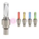 Par de LED para Pneu com 4 Cores em 1 Flash Automático ao Girar Luz moto bicicleta carro caminhão Veículos
