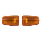 Par de Lente Pisca Universal Titan 125/150 Cristal Par de Lente Pisca Universal Titan 125/150 Cristal