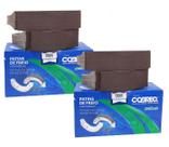 Par de Lonas de Freio Ybr 125 Ed 2001-2008 Sob Medida 0.25 Cobreq