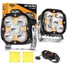 Par de luces LED Auxbeam XP-Ultra Serie 4.5'' 128W 15200LM Par de luces LED Auxbeam XP-Ultra Serie 4.5'' 128W 15200LM