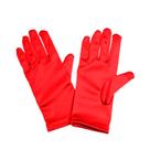 Par De Luva Vermelho Fantasia Tamanho P Adulto/Inf Cosplay