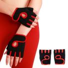 Par de Luvas Fitness Treino Academia exercício funcional - Vermelho
