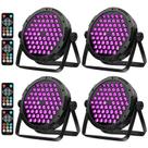 Par de Luzes OPPSK 60 LEDs 90W RGB com Ativação por Som - Pacote com 4 Unidades