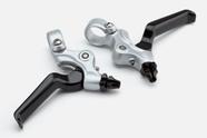 Par de manetes de freio Brompton preto e prata - QBRLEVAL-SET2 Par de manetes de freio Brompton preto e prata - QBRLEVAL-SET2