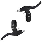 Par De Manetes Freio V Brake Tipo Logan Preto Nylon Resistente Para Bicicleta Bike