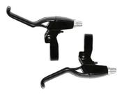 Par de manetes Logan para v-brake preto Par de manetes Logan para v-brake preto