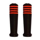 par de Manopla luva para Bicicleta Bike Arco Iris Neopak laranja