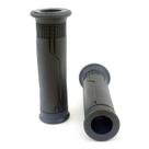 Par de Manopla Titan 125/150/160 / Cargo Todos Modelos / Vazada P/Peso Riscadinha Preto