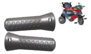 Par De Manopla Velobaby Reclinável C/ Capota Passeio E Pedal