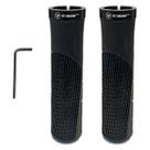 Par de Manoplas Mod 02 135mm com Anel Travas Anodizado Bicicleta Mtb TPR TSW