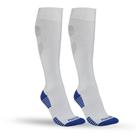 Par de Meia 39/43 Sport Cano Extralongo Atoalhada Branco Royal (004HOMF22774) Hoahi