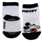 Par De Meia Antiderrapante Para Criança Disney Mickey Mouse Par De Meia Antiderrapante Para Criança Disney Mickey Mouse