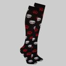 Par De Meia Lupo Urban 3/4 Skull And Roses 16700-004